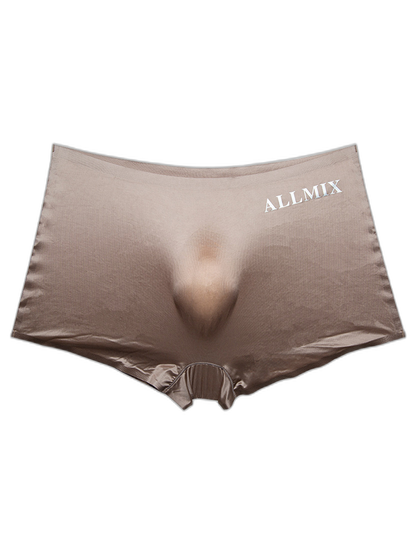 2 Pack ALLMIX Men's Seamless 3D Convex Pouch Trunks