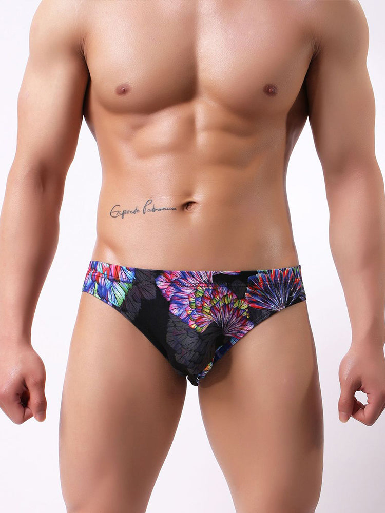 3 Pack Men's Printing U Convex Pouch Pouch Briefs