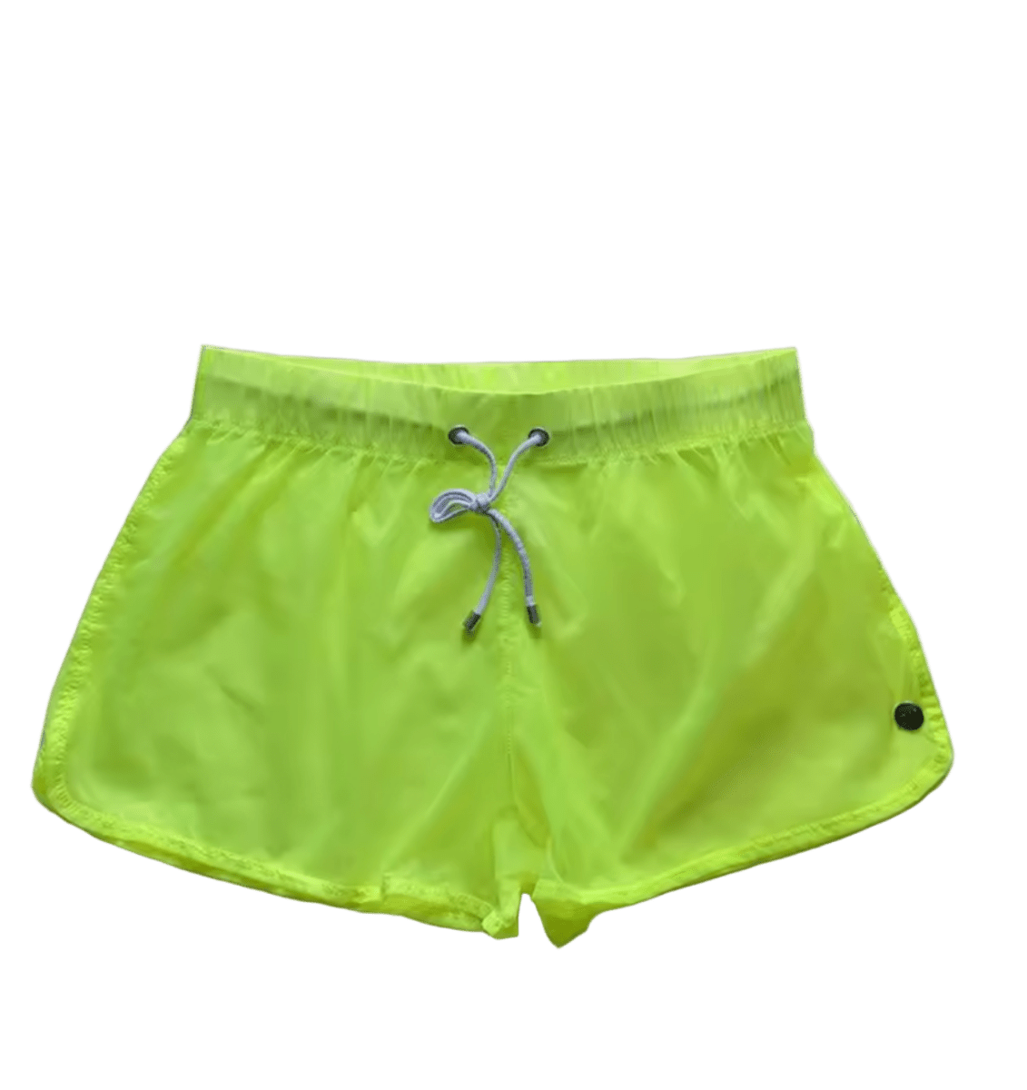 Dog & Master Low Waist Translucent Shorts Green