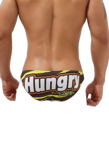 Fun Printed Sexy Men Bikini Underwear