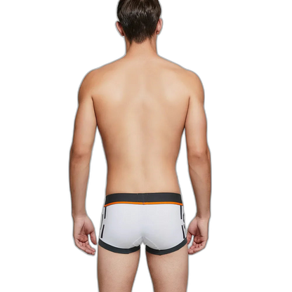 SEOBEAN Athletic Print Cotton Boxer Briefs
