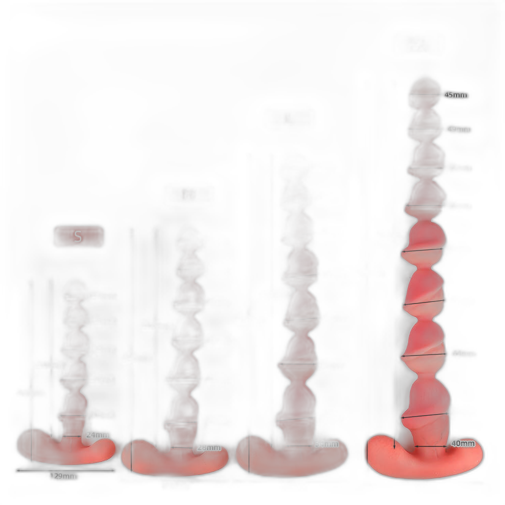 BlastBeads - Realistic Anal Beads - 4 Sizes
