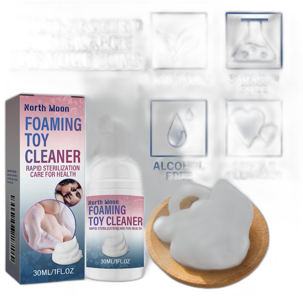 Foaming Toy Cleaner – Rapid Sterilization - Gentle and Non-irritating Foam
