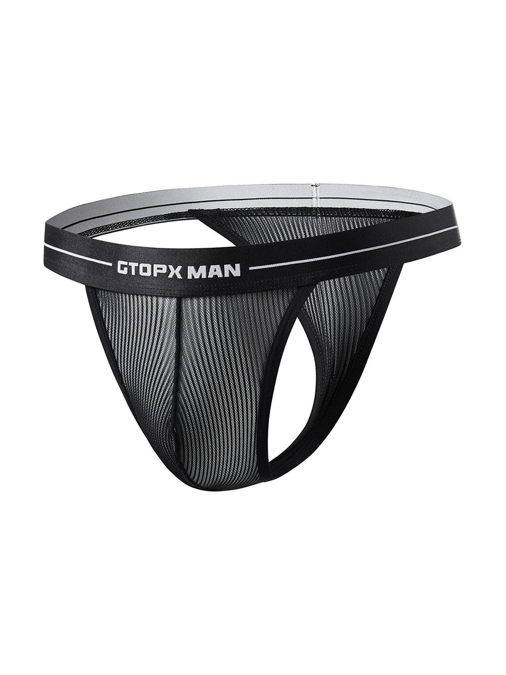 2 Pack Men’s Sexy T-Back Mesh Thong