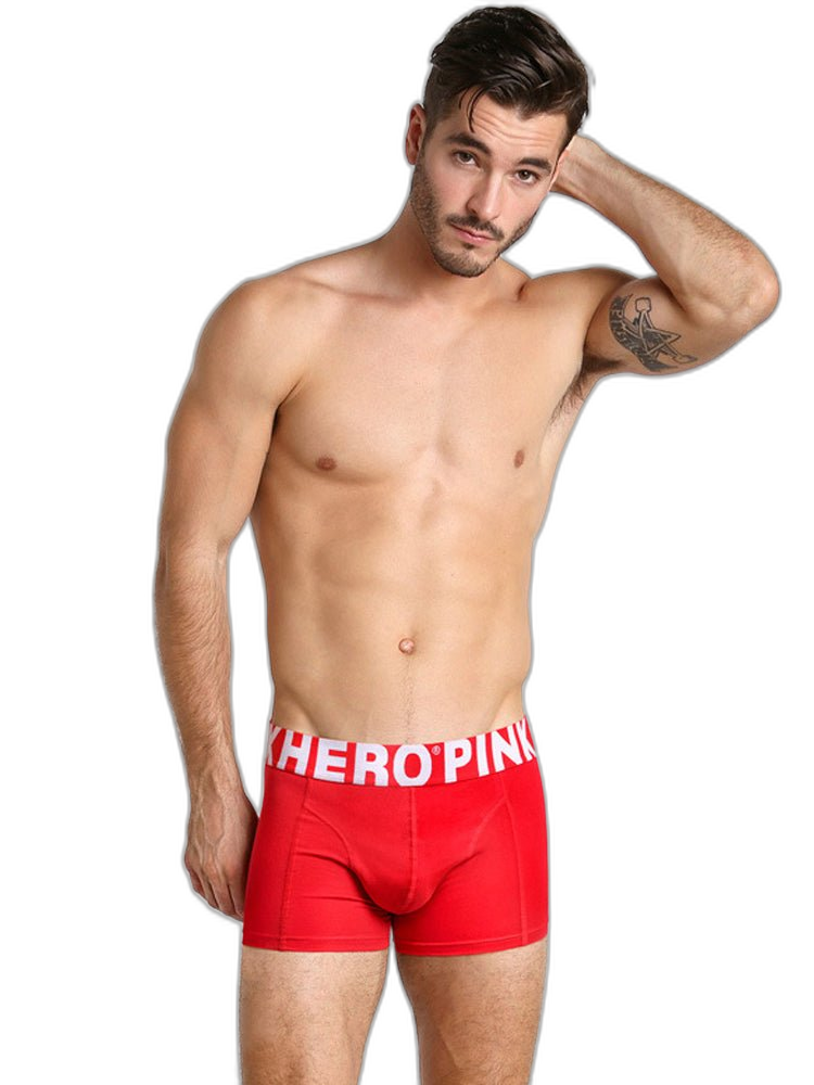 Men's Wide Belt Cotton Trunks