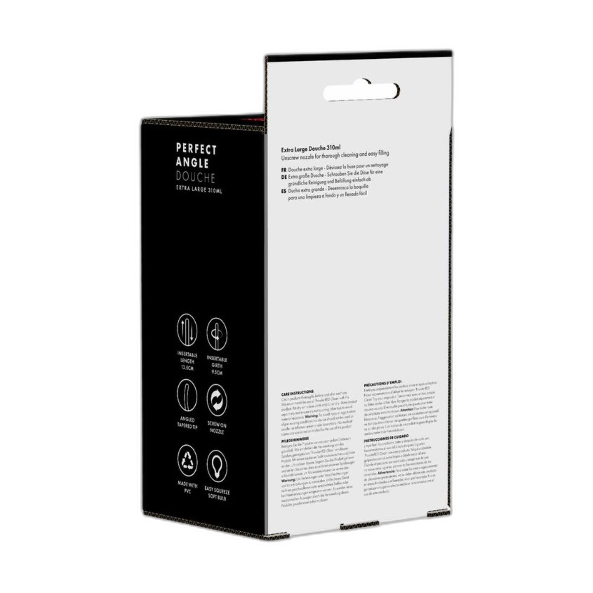 Prowler RED Perfect Angle Douche Black