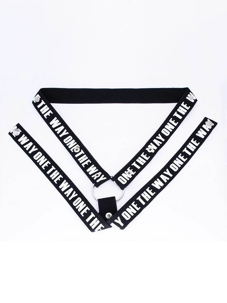 Men's Chastity Lock Elastic Auxiliary Belt