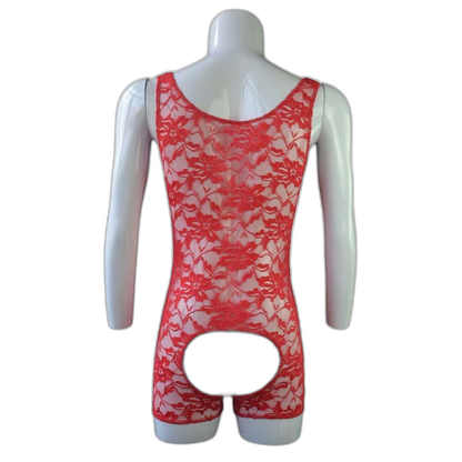 Dainty Delight Open Lace Bodysuit