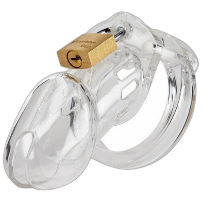 LOCK4D Original Chastity Cage L/XL Clear