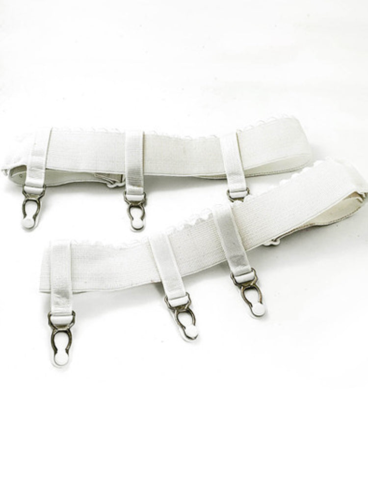 Men's stocking clip garter clip with silicone anti