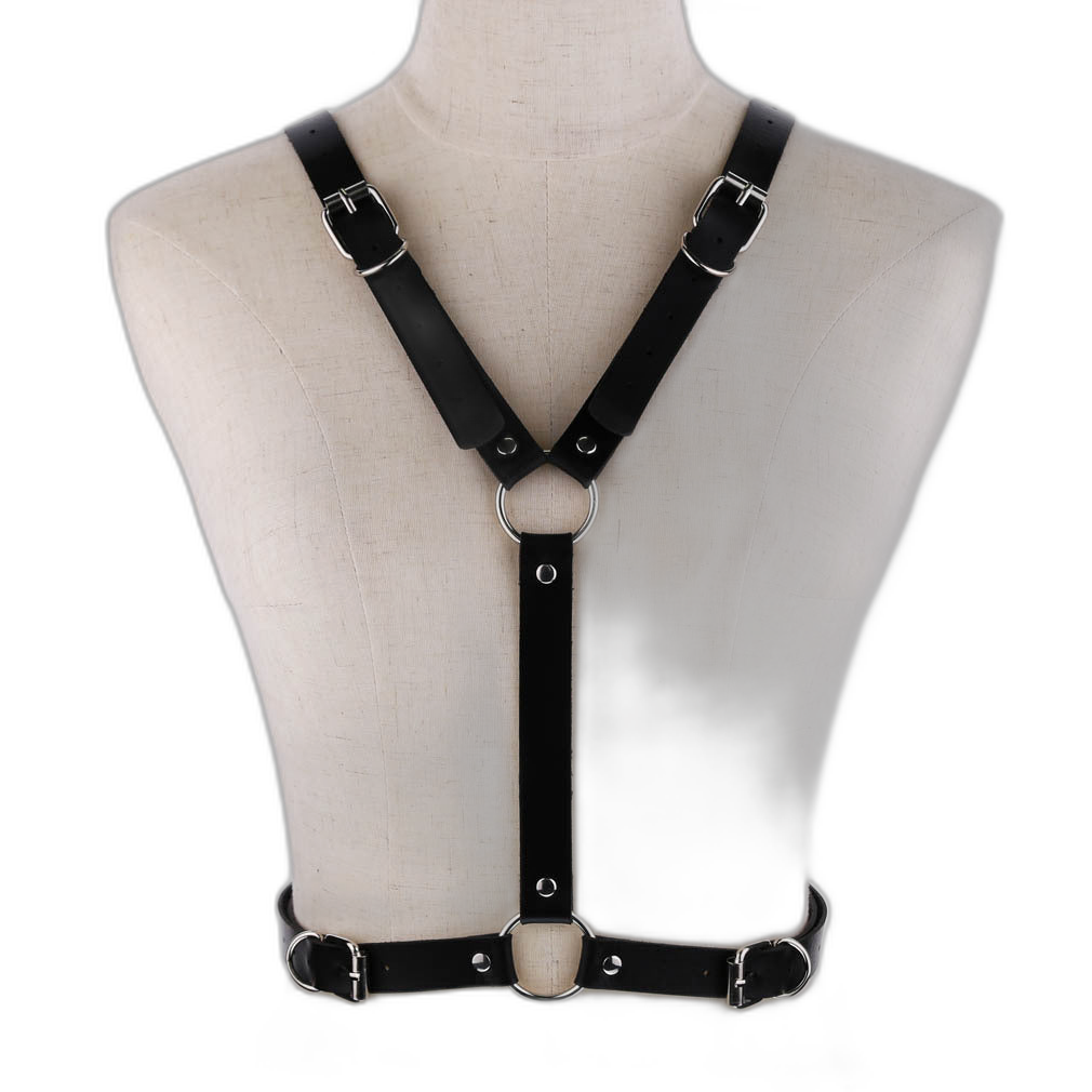 Angel Wings Leather Harness