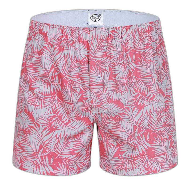 100% Cotton Men's Loungewear Loose Shorts