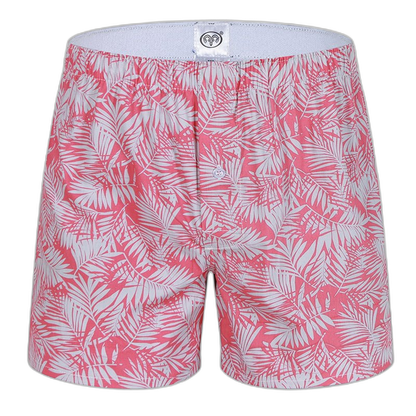 100% Cotton Men's Loungewear Loose Shorts