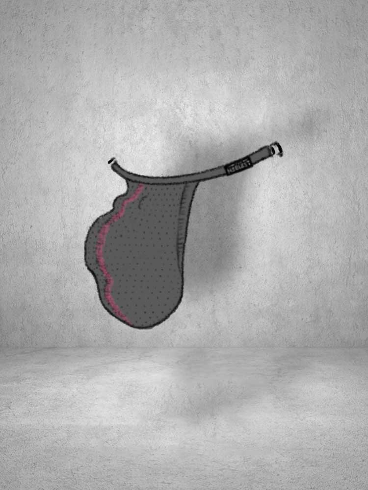 Men's Replaceable External Pouch Stretch Thong