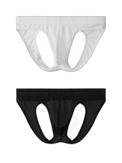 2 Pack Men's Breathable Mesh Jockstrap