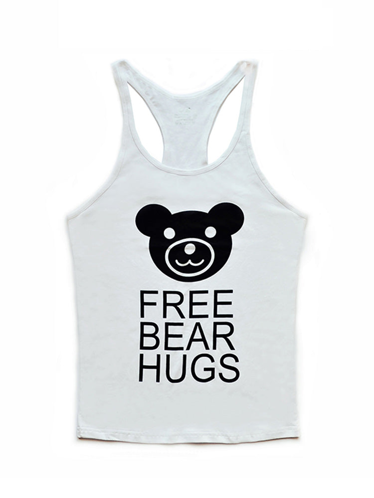 D.M Free Bear Hugs Tank Tops