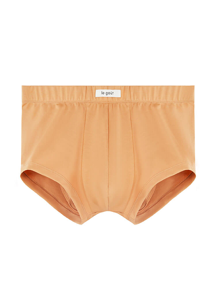 Men's Solid Color Breathable Antibacterial Cotton Briefs