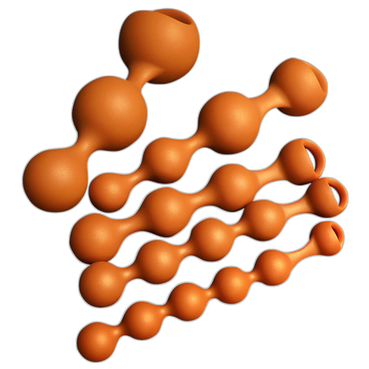 Atomic - 3/4/5 Anal Balls - Giant Anal Beads