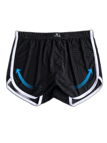2 Pack Loose Home Underwear Breathable Mesh Shorts