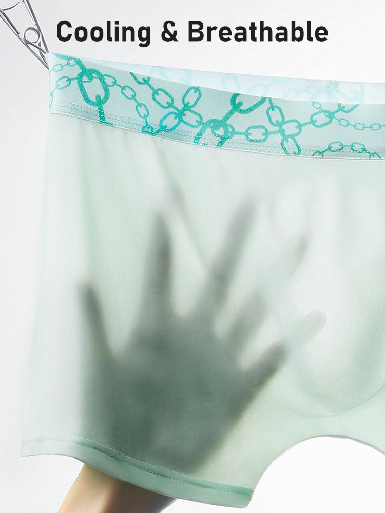 3 Pack Cooling Seamless Pouch Trunks