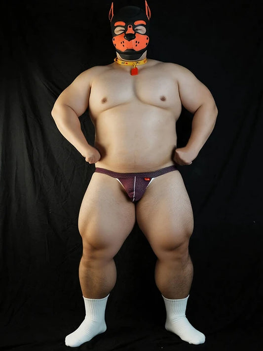 Men's Sexy Low-Rise Breathable Mesh Thong