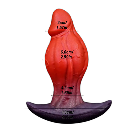 Rosso - Knot Butt Plug - Anal Toy