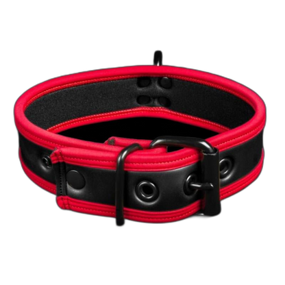 Mr S Leather NEO Puppy Collar Red
