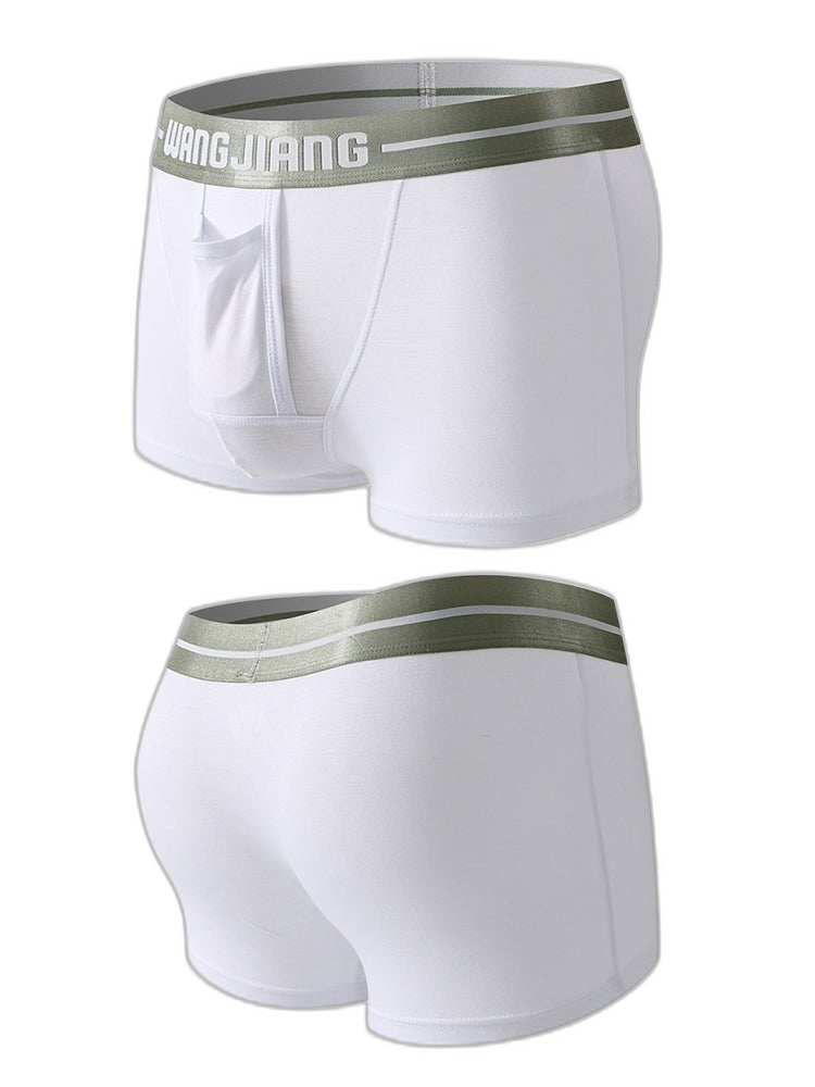 3 Pack Men’s Breathable Trunks with Front Pouch