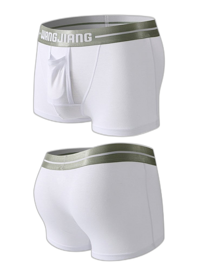 3 Pack Men’s Breathable Trunks with Front Pouch