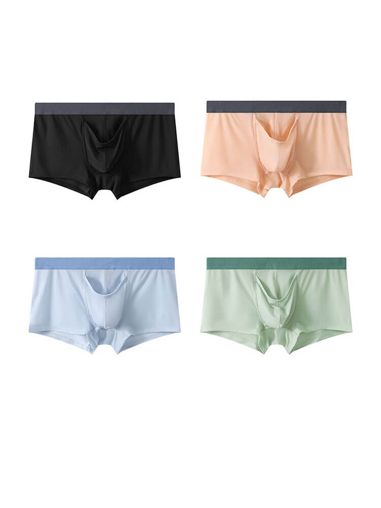 Men's Sexy Pouch-Separating Boxer Briefs
