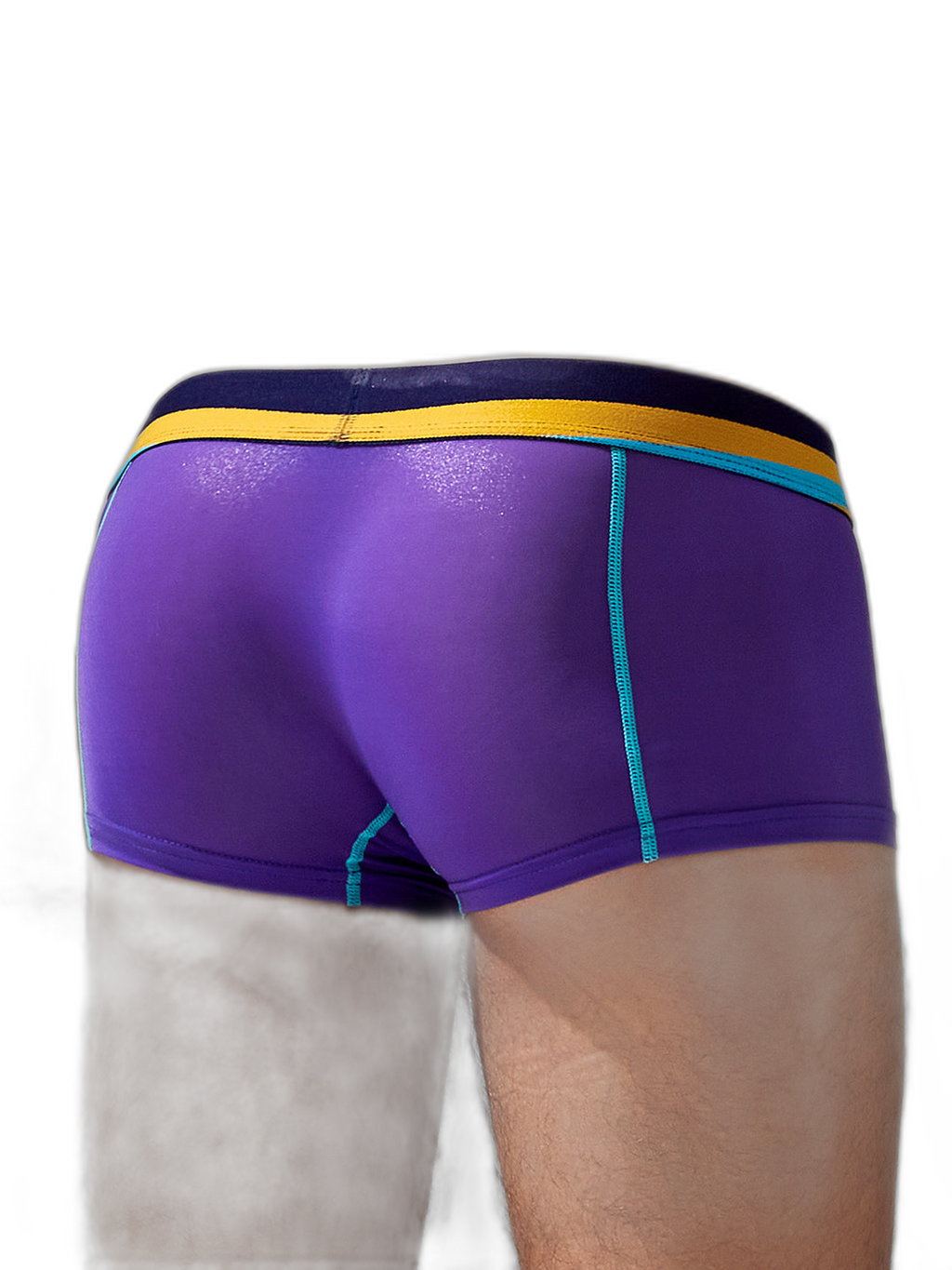 Men's Sport Splicing Lines Trunks
