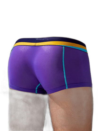 Men's Sport Splicing Lines Trunks
