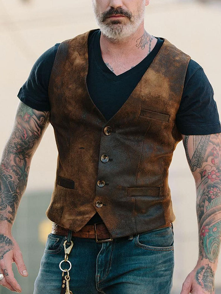 Retro Men's Trendy Vest
