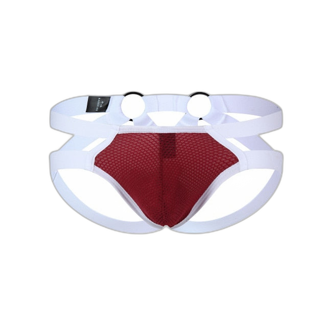Bondage Metal Ring Jockstrap