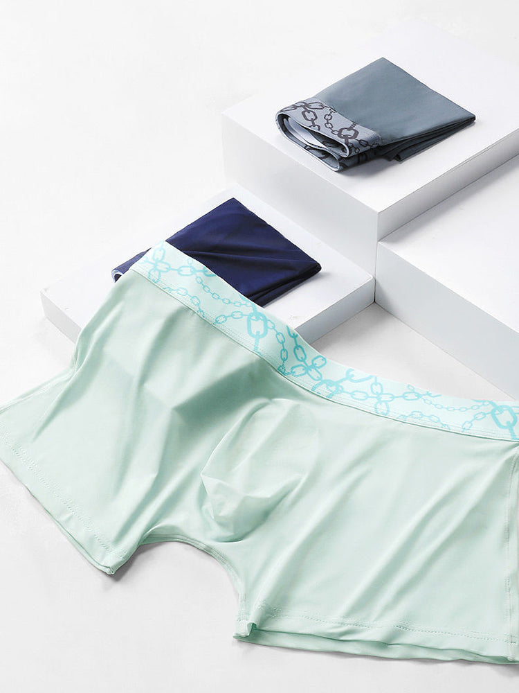 3 Pack Cooling Seamless Pouch Trunks