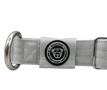 4cm Tactical Tracker Collar Grey