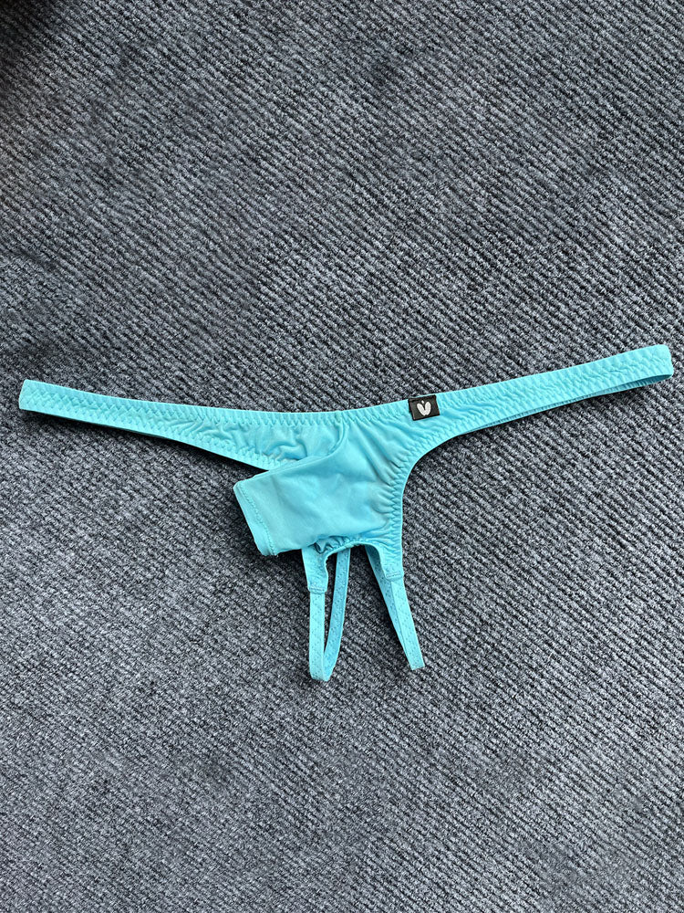 Men's Short Elephant Trunk Thin Thong