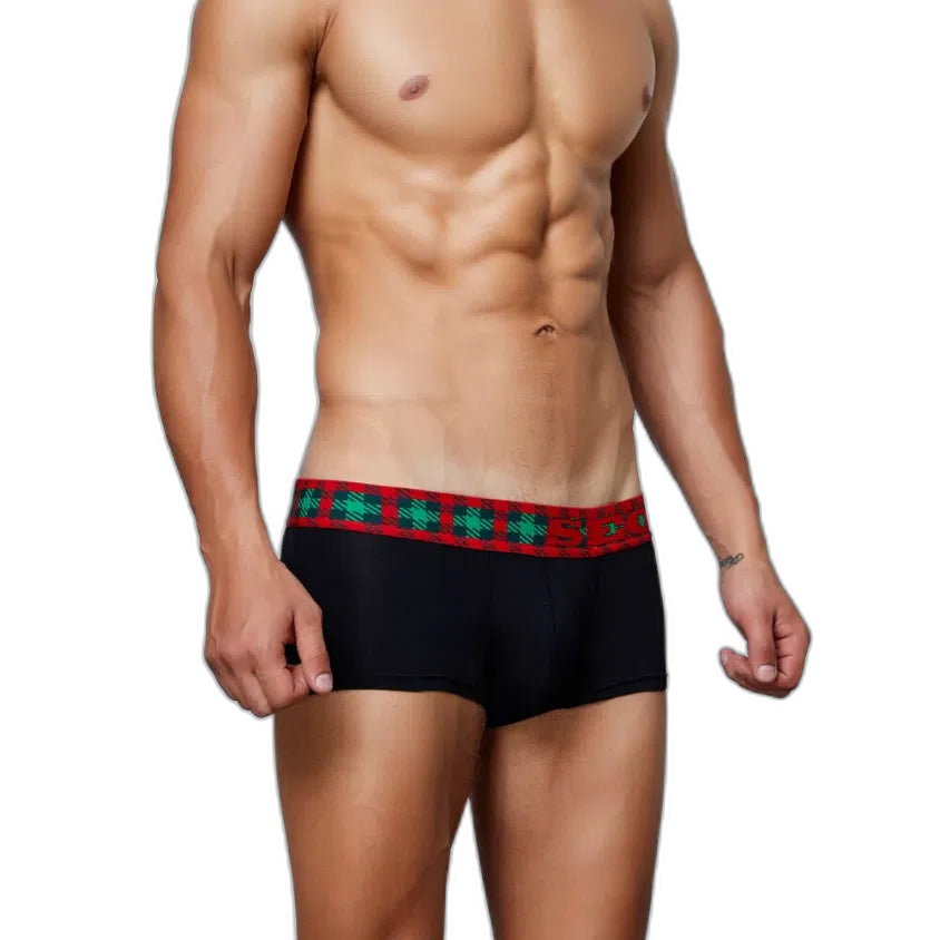 Festive Christmas Tartan Boxer Briefs