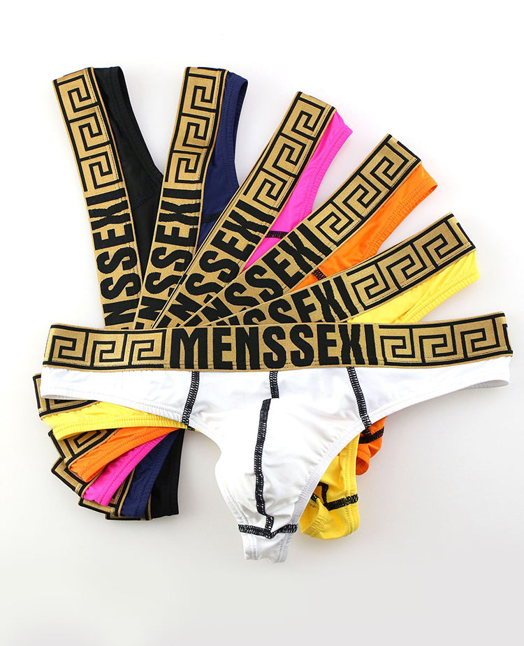 3 Pack Men's Sexy Soft Breathable Seamless Thong