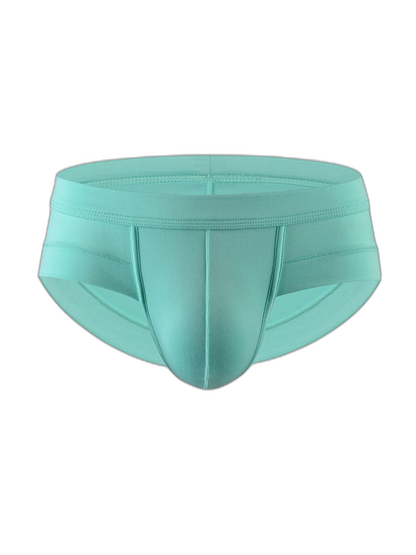 4 Pack Men's Solid Breathable Anti-Pinch Briefs
