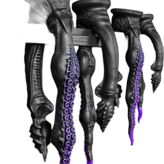 Twin - Fantasy Dual-Headed Dildo - Monster Double Sided Suction Cup Dildo