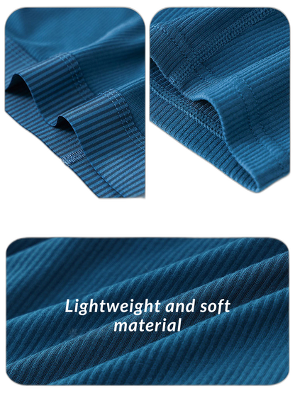 2 Pack Men’s Casual Ice Silk Midway Briefs