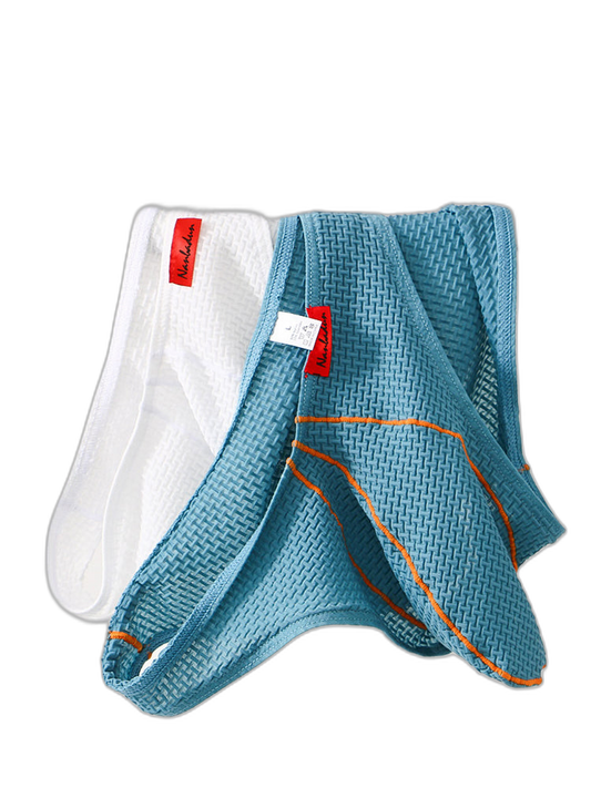 3 Pack Men's Ice Silk High-Elastic Breathable Briefs for Sports