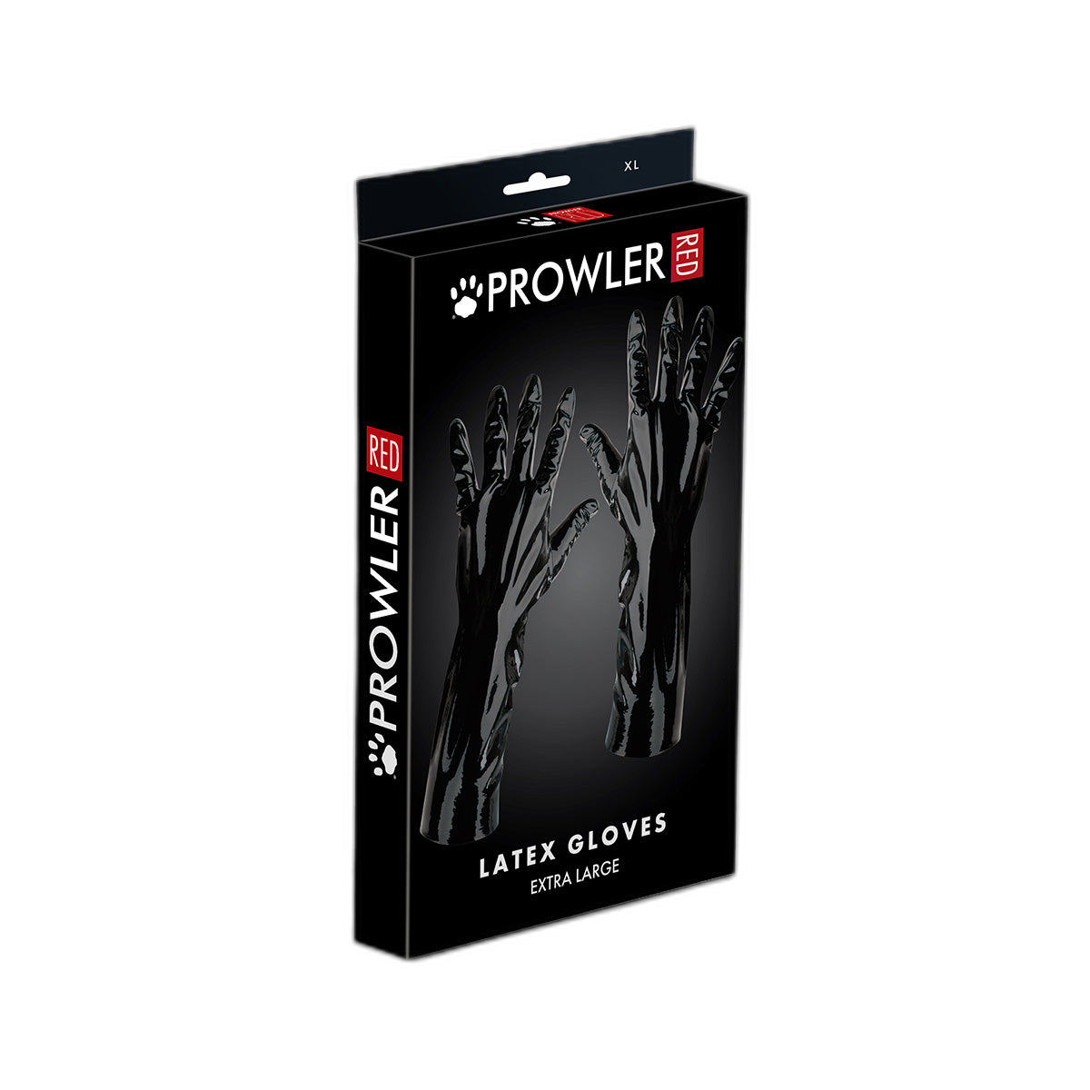 Prowler RED Wrist Length Latex Gloves Black XL