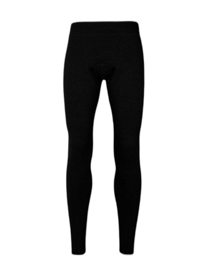 Men's Double-Sided Fleece Thickened Antibacterial Cotton Base Layer Thermal Bottoms