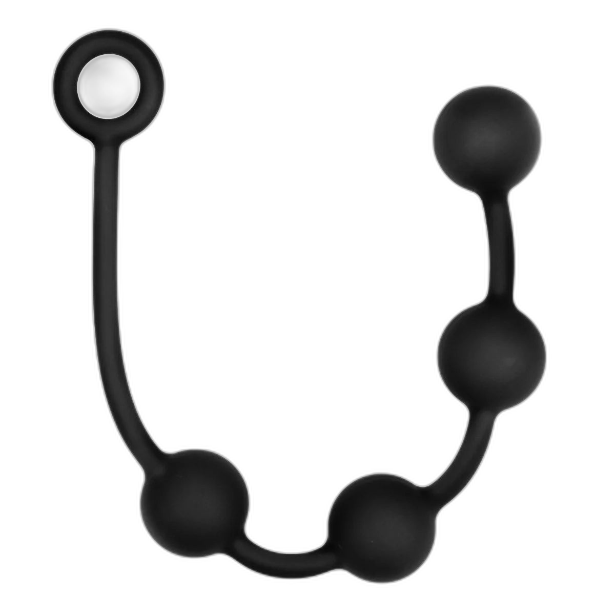 Prowler RED Silicone Anal Beads Black Small