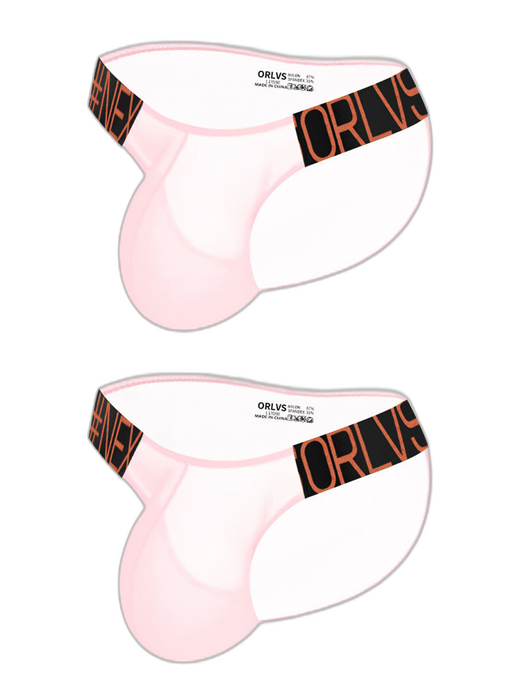 2-Pack Breathable Comfort High Slit Men's Briefs