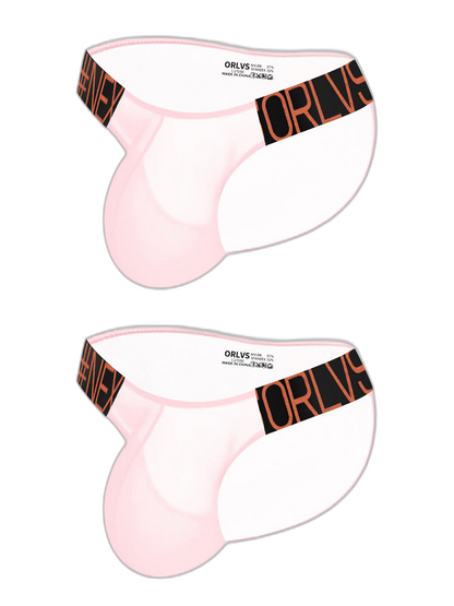 2-Pack Breathable Comfort High Slit Men's Briefs