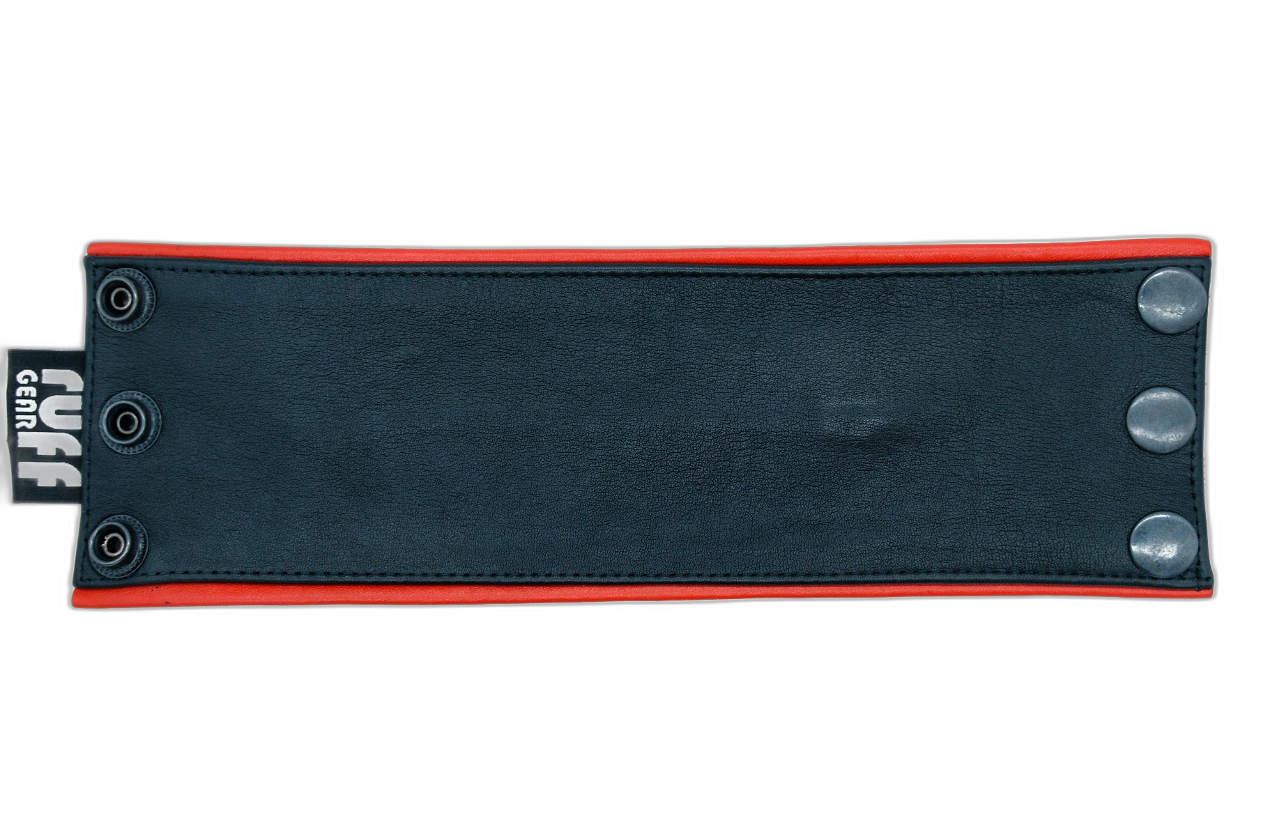 ruff GEAR Double Tone Leather Wrist Strap Wallet Red Black