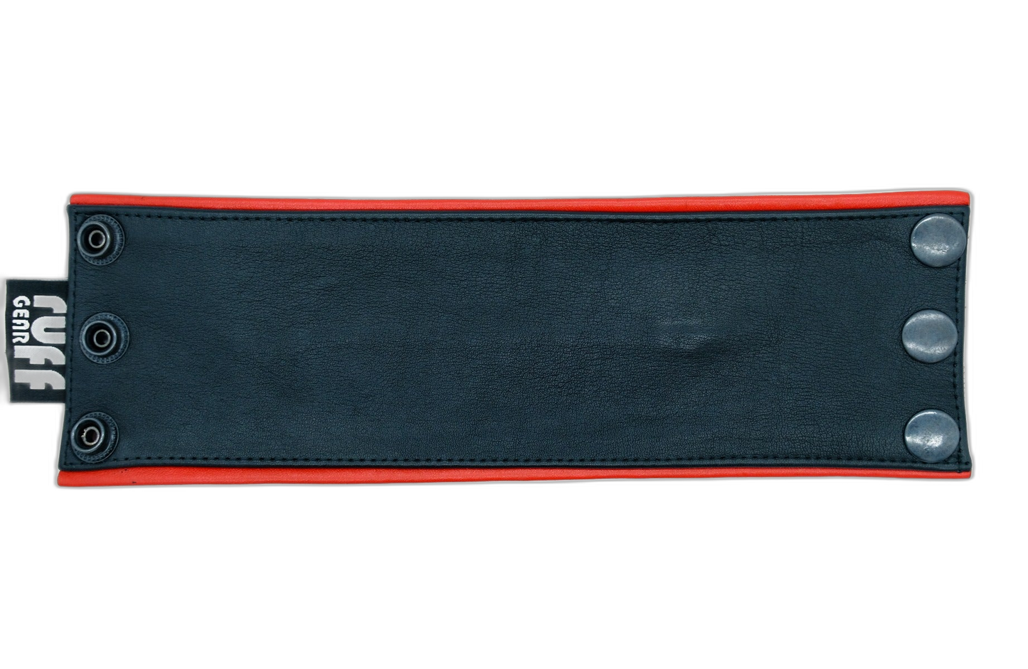 ruff GEAR Double Tone Leather Wrist Strap Wallet Red Black
